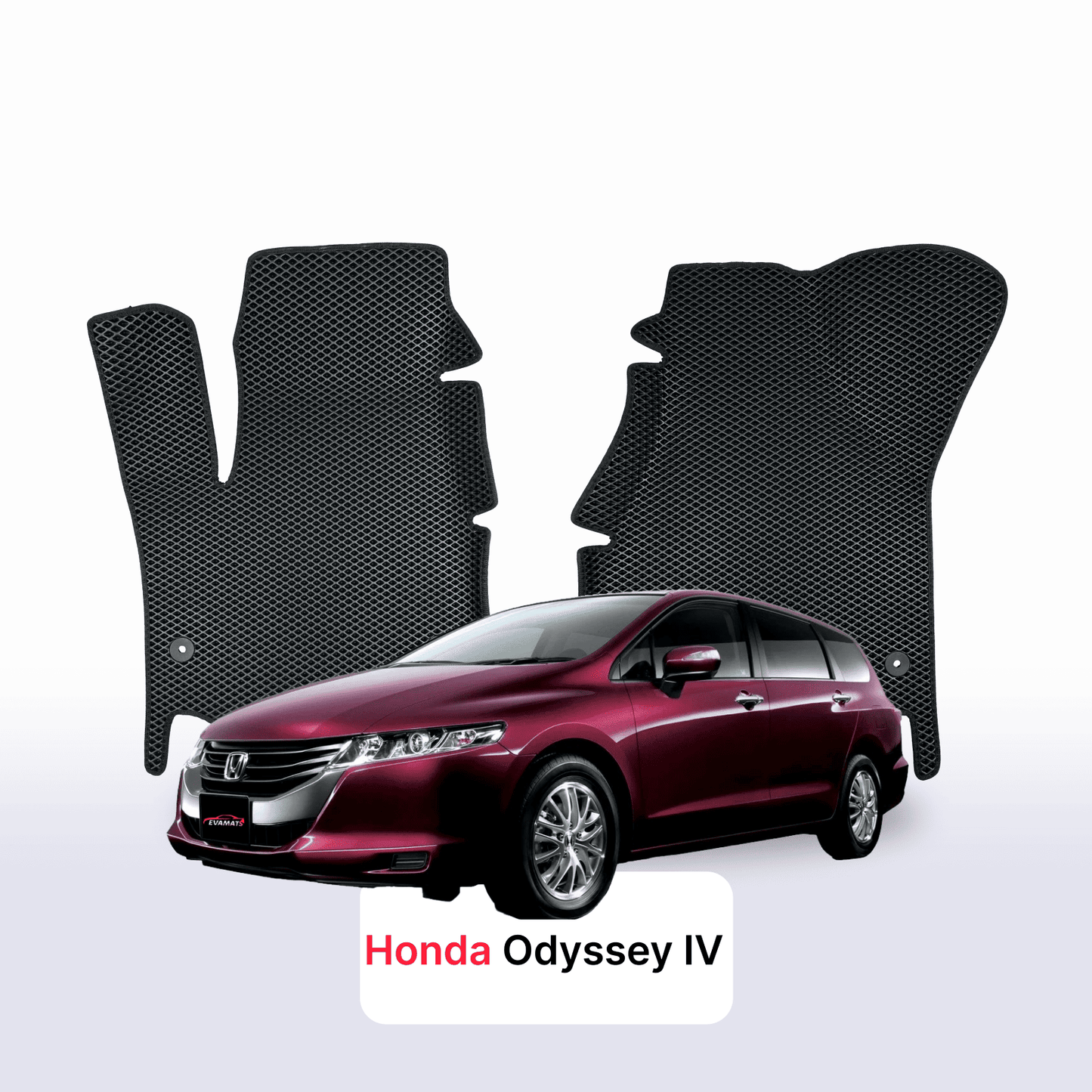 Car mats EVAMATS for Honda Odyssey 4 gen 2008-2013 year MINIVAN