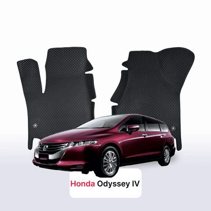 Car mats EVA for Honda Odyssey 4 gen 2010-2017 year MINIVAN