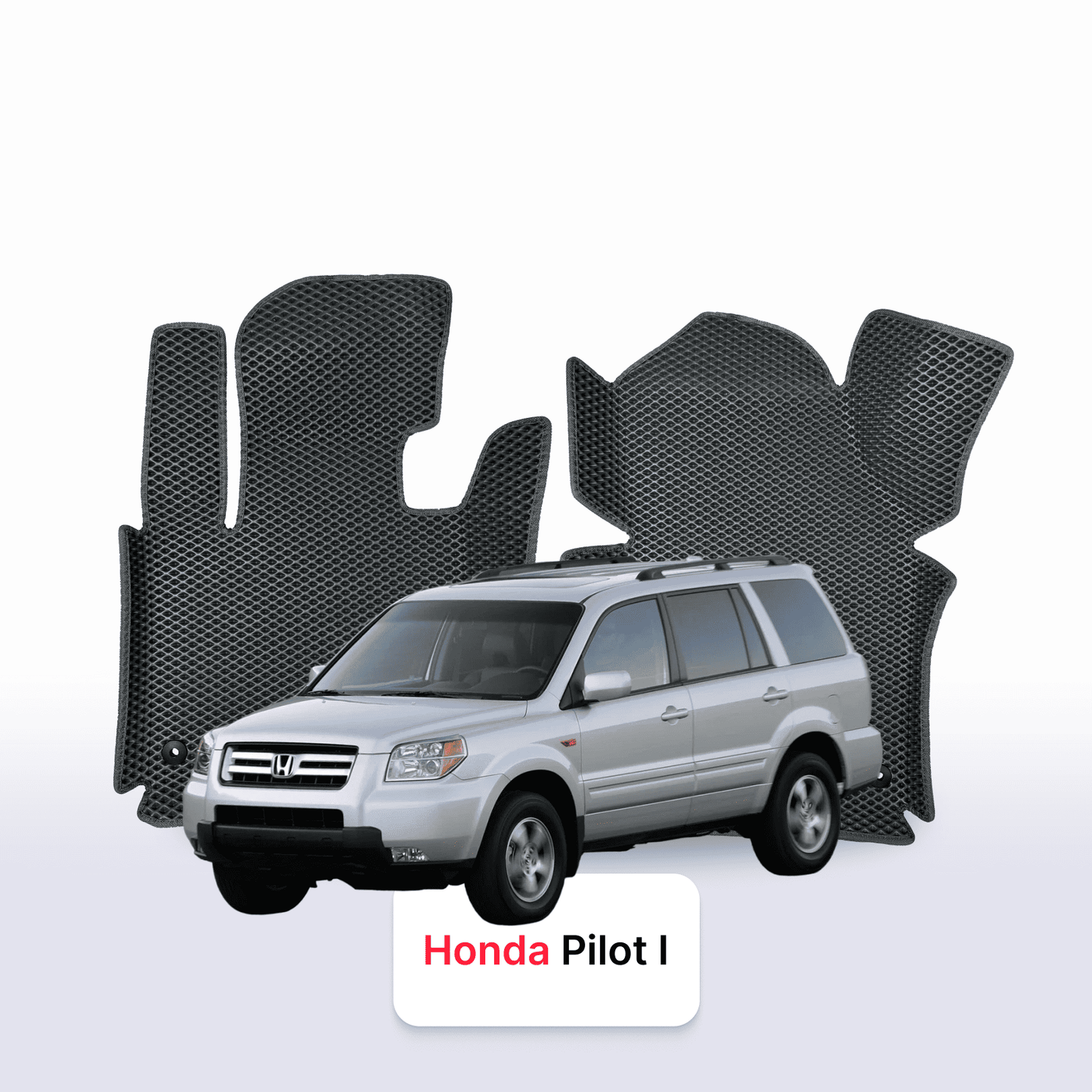 Car mats EVAMATS for Honda Pilot 1 gen 2002-2008 year SUV