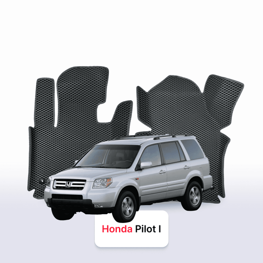 Car mats EVAMATS for Honda Pilot 1 gen 2002-2008 year SUV