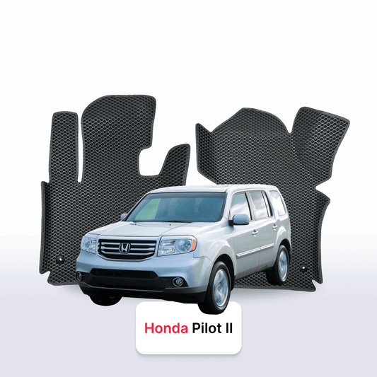 Car mats EVAMATS for Honda Pilot 2 gen 2008-2015 year SUV