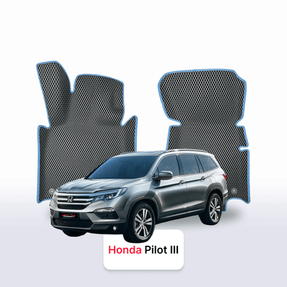 Car mats EVAMATS for Honda Pilot 3 gen 2015-2022 year SUV