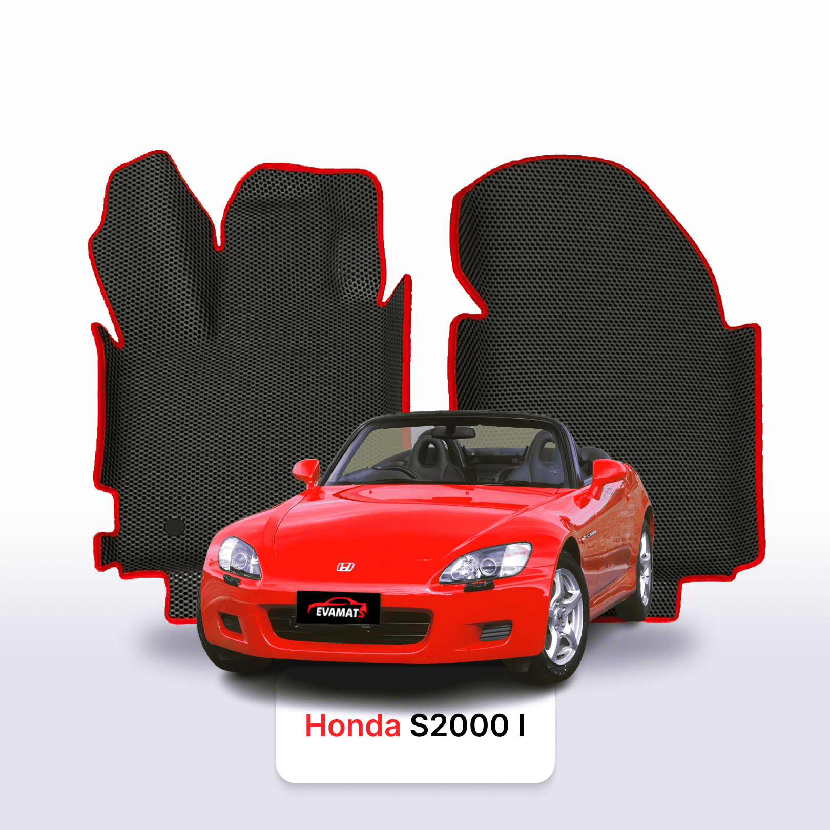 Car mats EVA for Honda S2000 1 gen 1999-2009 year CABRIO