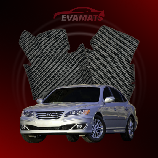 Car mats EVAMATS for Hyundai Azera 1 gen 2005-2011 year SEDAN