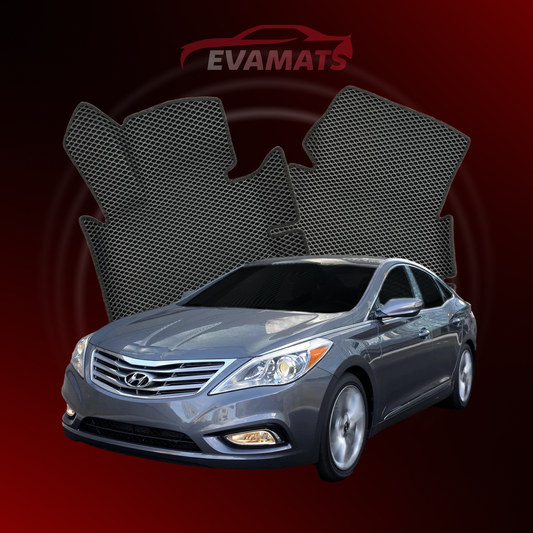 Car mats EVAMATS for Hyundai Azera 2 gen 2011-2016 year SEDAN