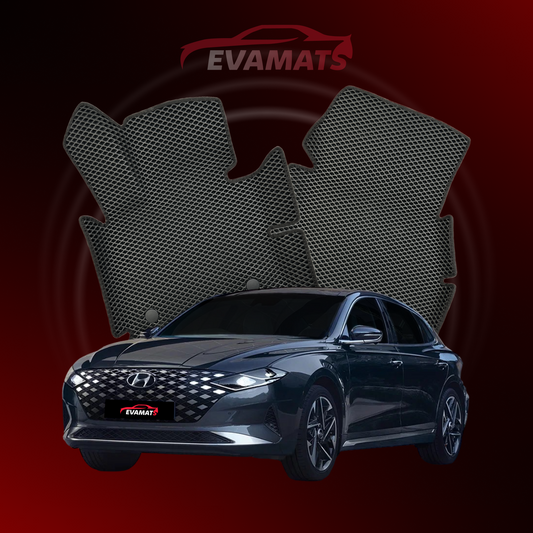 Car mats EVAMATS for Hyundai Azera 3 gen 2016-2023 year SEDAN