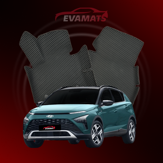 Car mats EVAMATS for Hyundai Bayon 1 gen 2021-2025 year SUV