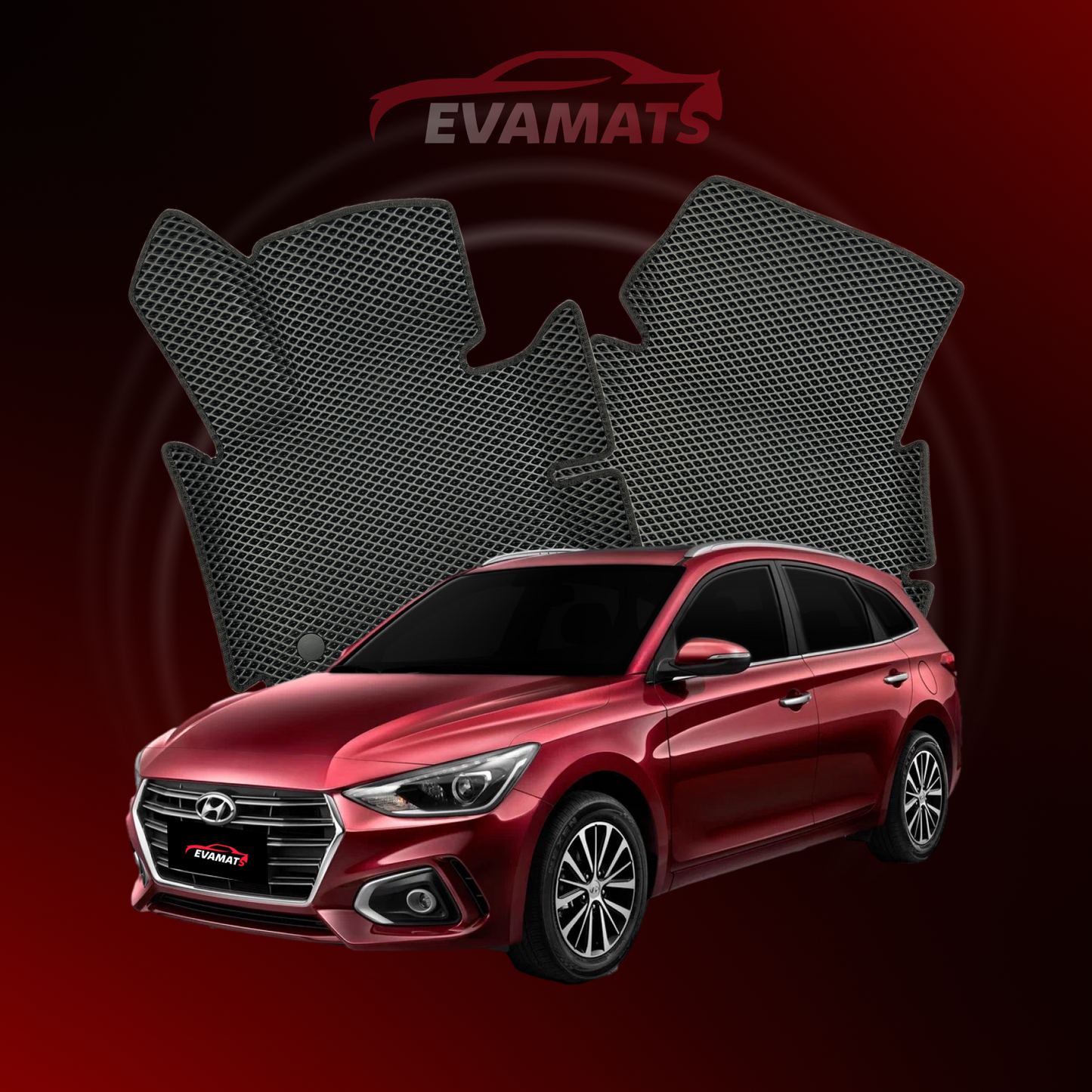 Car mats EVAMATS for Hyundai Celesta 1 gen 2017-2025 year STATION WAGON