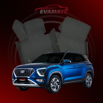 Tappetini per auto EVAMATS per Hyundai Creta 2 gen 2021-2025 anno SUV