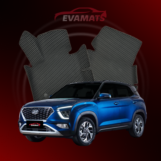 Car mats EVAMATS for Hyundai Creta 2 gen 2021-2025 year SUV