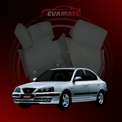 Car mats EVAMATS for Hyundai Elantra(XD2) 3 gen 2000-2010 year SEDAN