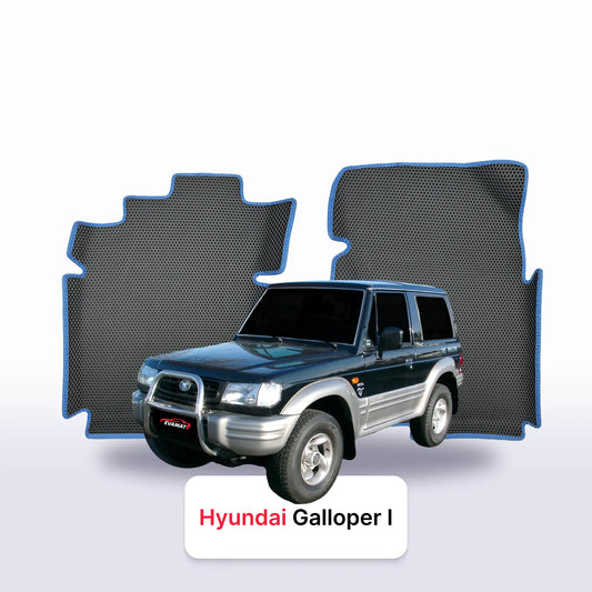 Car mats EVAMATS for Hyundai Galloper 1991-2003 year SUV 3 door