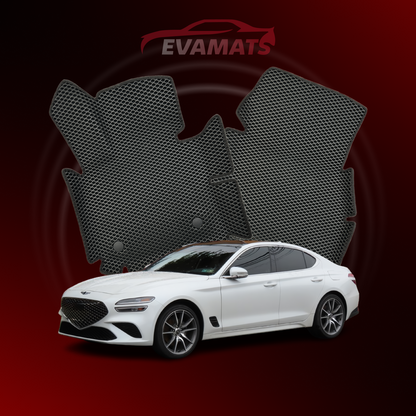 Car mats EVAMATS for Hyundai Genesis(G70) 3 gen 2017-2025 year SEDAN