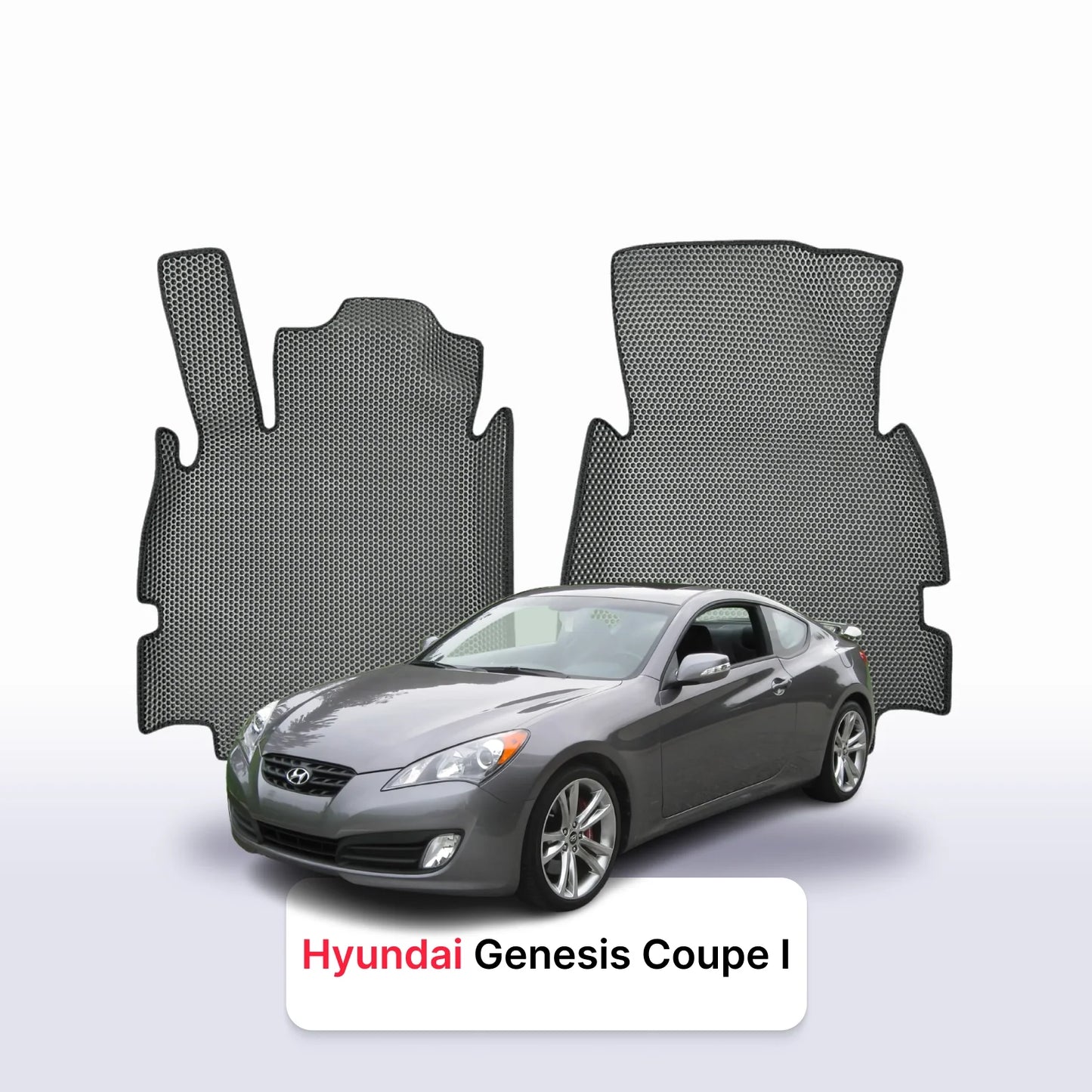 Car mats EVAMATS for Hyundai Genesis Coupe 1 gen 2008-2016 year COUPE