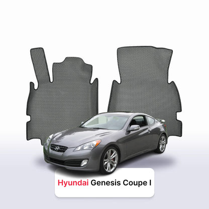 Car mats EVAMATS for Hyundai Genesis Coupe 1 gen 2008-2016 year COUPE