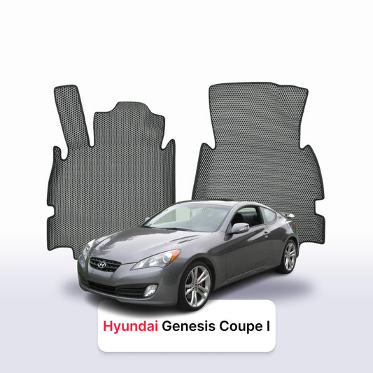 Car mats EVAMATS for Hyundai Genesis Coupe 1 gen 2008-2016 year COUPE