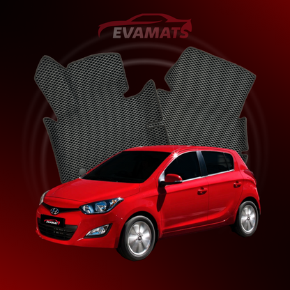 Car mats EVAMATS for Hyundai i20(PB) 1 gen 2008-2014 year HATCHBACK 5 door