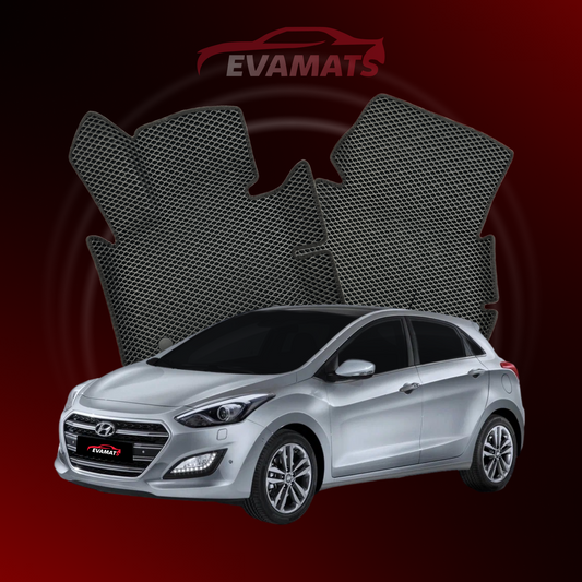 Tappetini per auto EVAMATS per Hyundai I30 2 gen 2011-2017 anno HATCHBACK 5 porte