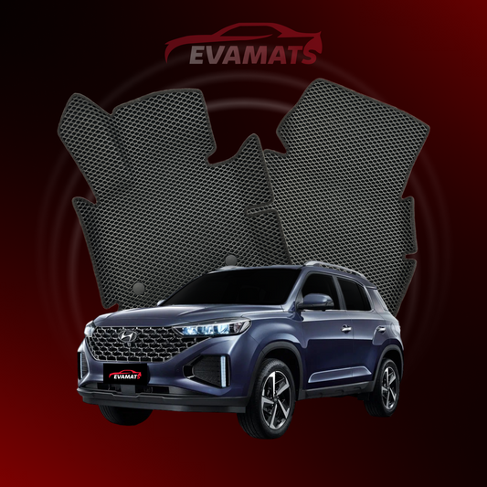 Car mats EVAMATS for Hyundai IX35 2 gen 2017-2023 year SUV