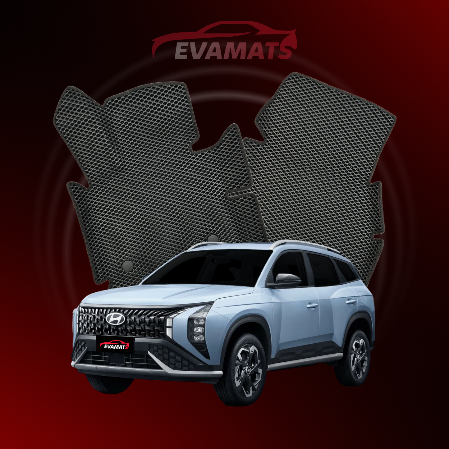 Car mats EVAMATS for Hyundai Mufasa(NU2) 1 gen 2023-2025 year SUV