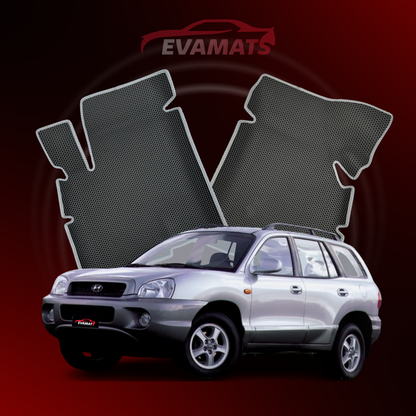 Car mats EVAMATS for Hyundai Santa Fe 1 gen 2000-2006 year SUV