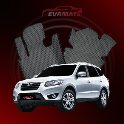 Car mats EVAMATS for Hyundai Santa Fe 2 gen 2005-2012 year SUV