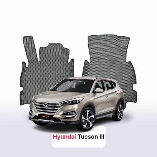 Car mats EVAMATS for Hyundai Tucson pre-facelift 3 gen 2015-2018 year SUV