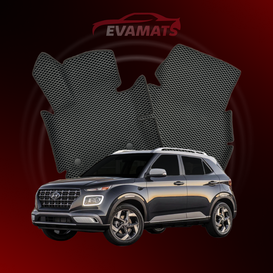 Car mats EVAMATS for Hyundai Venue 1 gen 2019-2025 year SUV