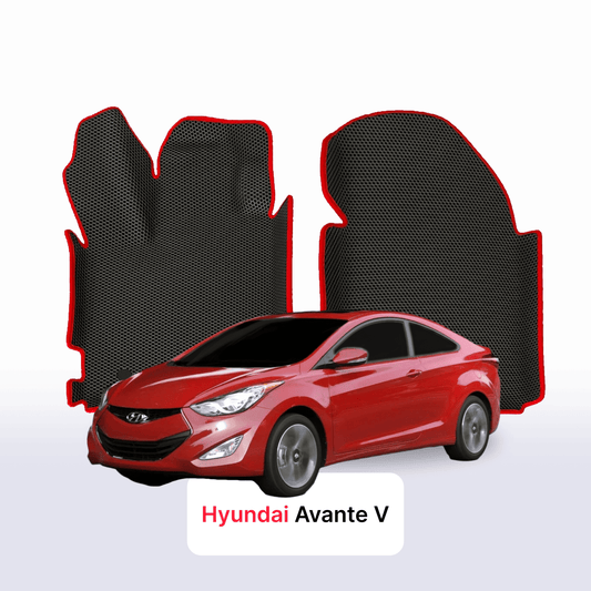 Car mats EVAMATS for Hyundai Avante(MD) 5 gen 2010-2015 year COUPE
