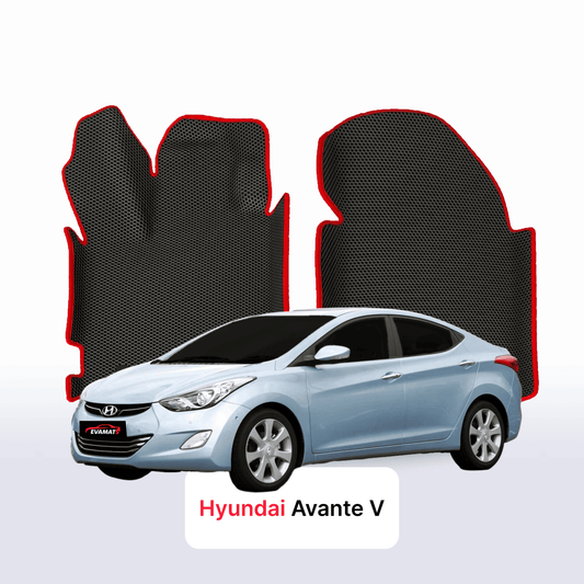 Car mats EVAMATS for Hyundai Avante(MD) 5 gen 2010-2015 year SEDAN