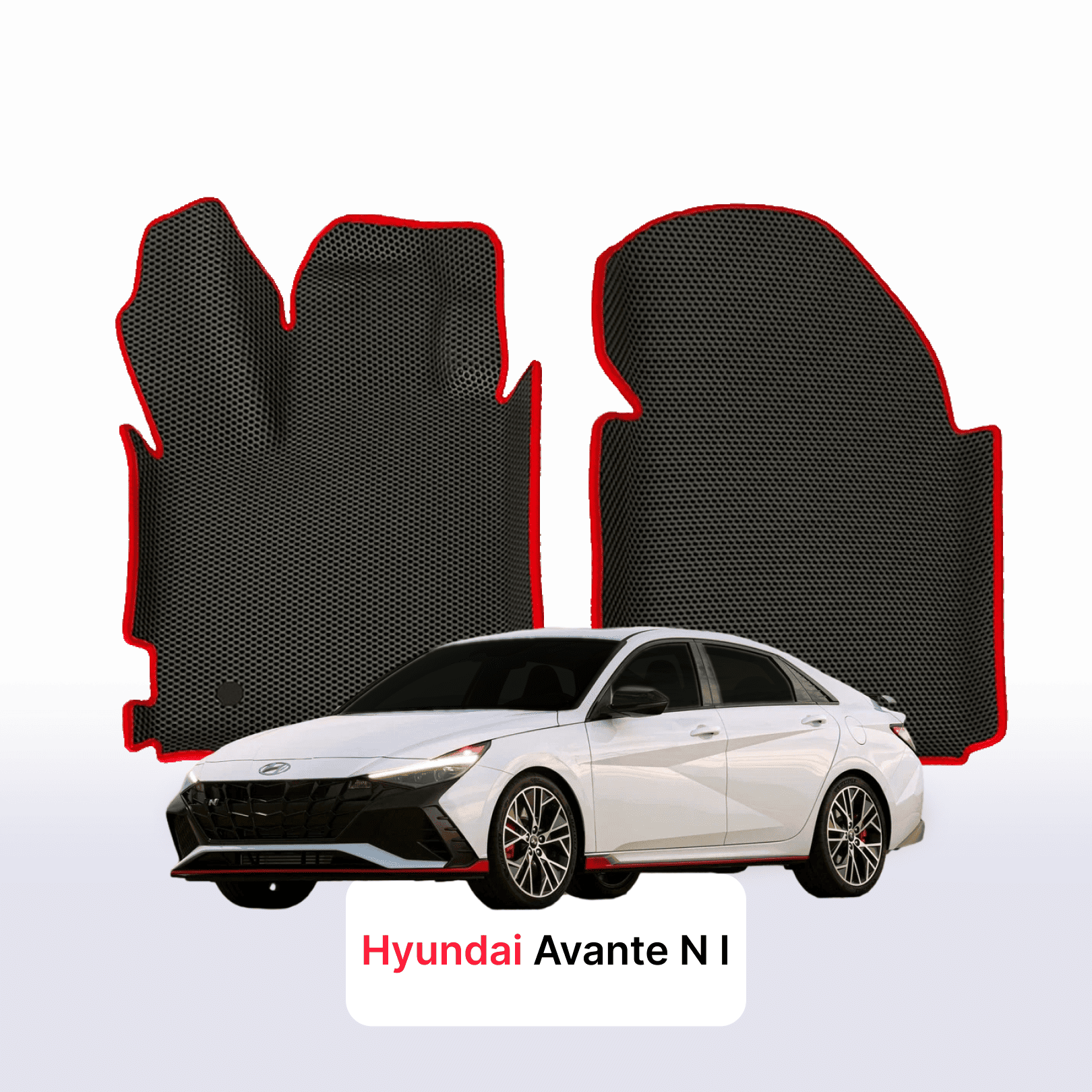 Car mats EVA for Hyundai Avante N 1 gen 2021-2023 year SEDAN