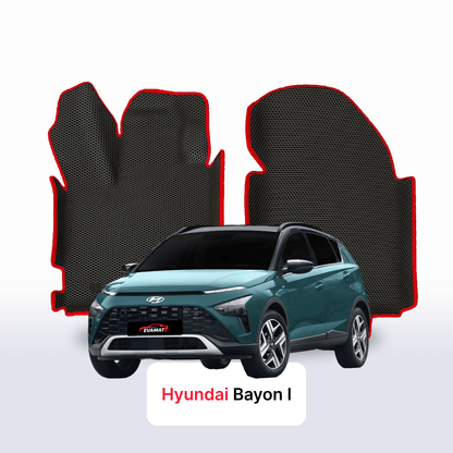 Car mats EVA for Hyundai Bayon 1 gen 2021-2028 year SUV