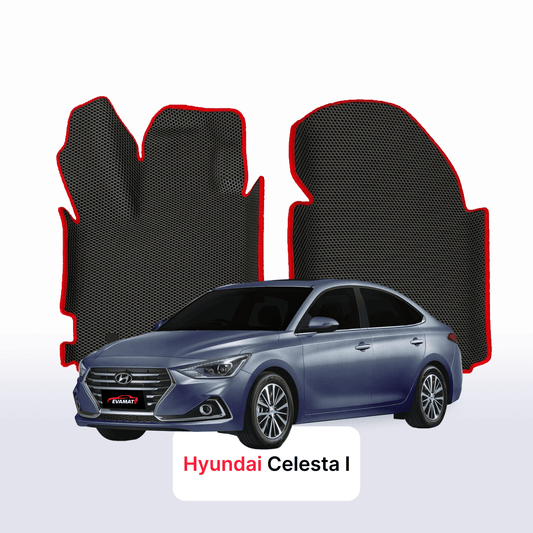 Car mats EVAMATS for Hyundai Celesta 1 gen 2017-2023 year SEDAN