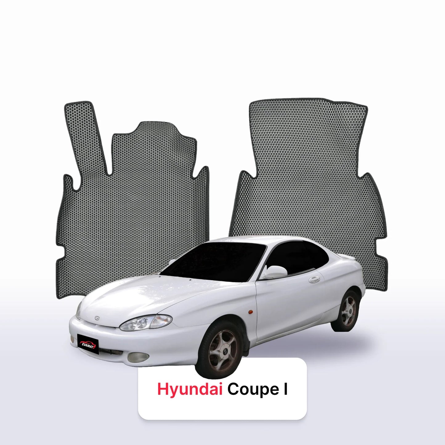 Car mats EVAMATS for Hyundai Coupe(Tuscani) 1 gen 1996-2001 year COUPE