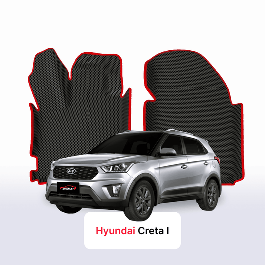 Car mats EVAMATS for Hyundai Creta 1 gen 2016-2021 year SUV