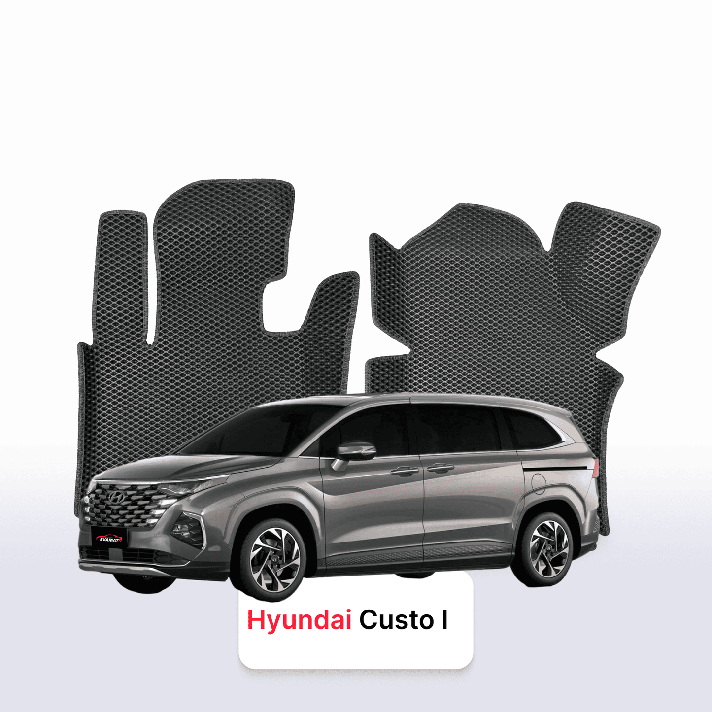 Car mats EVAMATS for Hyundai Custo 1 gen 2021-2025 year MINIVAN