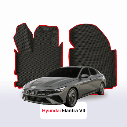 Car mats EVAMATS for Hyundai Elantra(CN7) 7 gen 2020-2025 year SEDAN