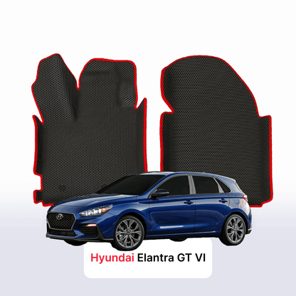 Car mats EVAMATS for Hyundai Elantra GT(AD) 6 gen 2015-2020 year HATCHBACK 5 door
