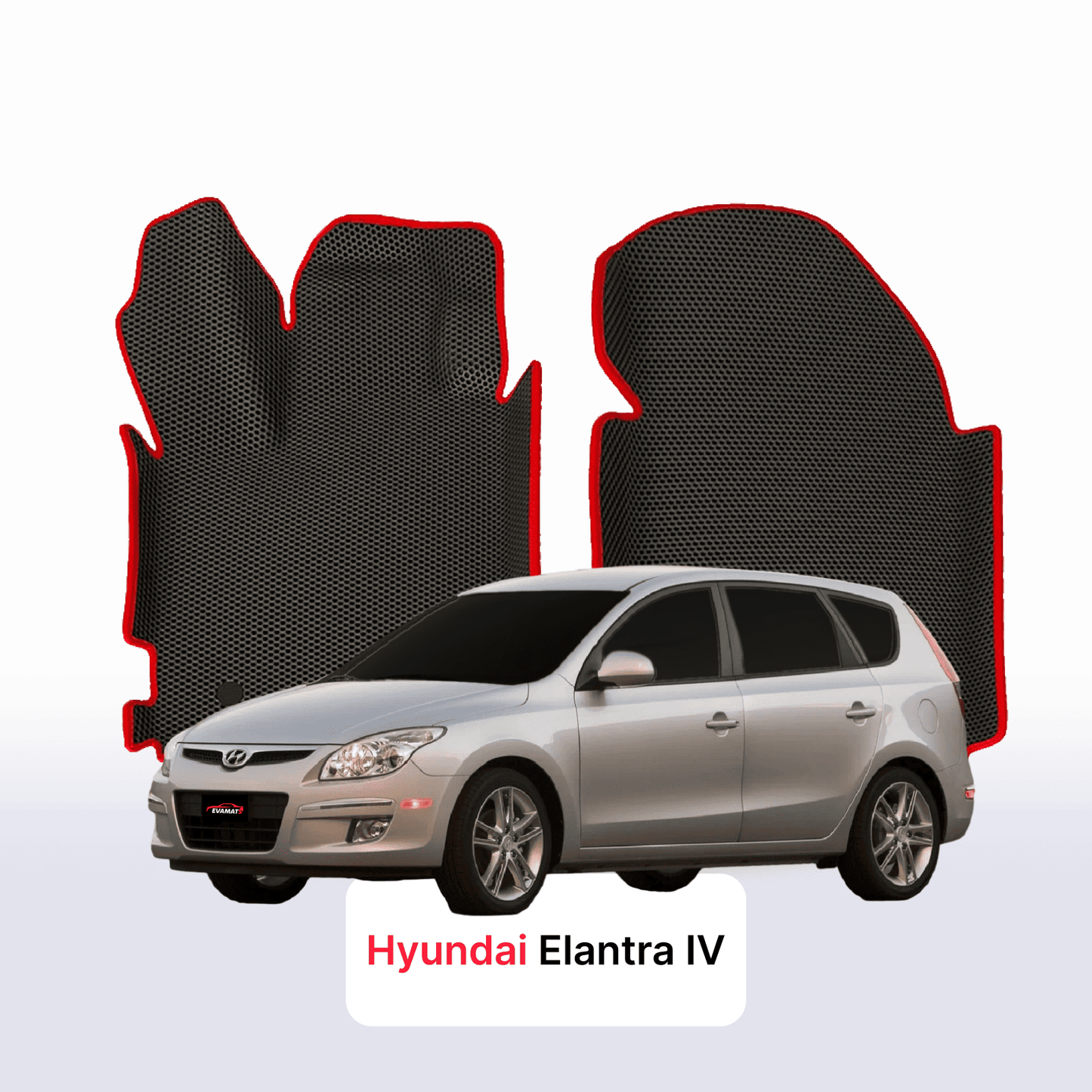 Car mats EVAMATS for Hyundai Elantra(HD) 4 gen 2006-2011 year STATION WAGON