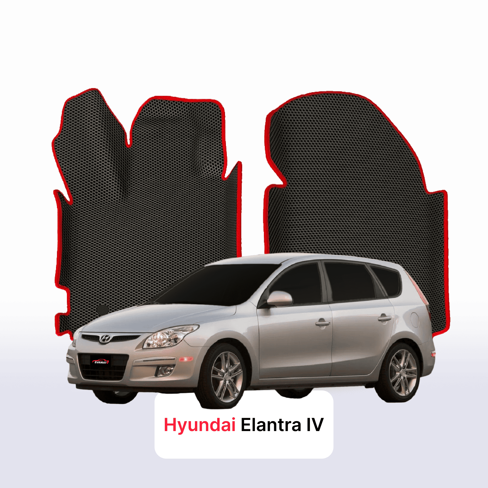 Car mats EVAMATS for Hyundai Elantra(HD) 4 gen 2006-2011 year STATION WAGON