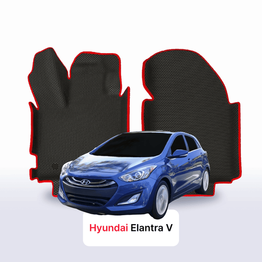 Car mats EVAMATS for Hyundai Elantra(MD) 5 gen 2010-2014 year HATCHBACK 5 door