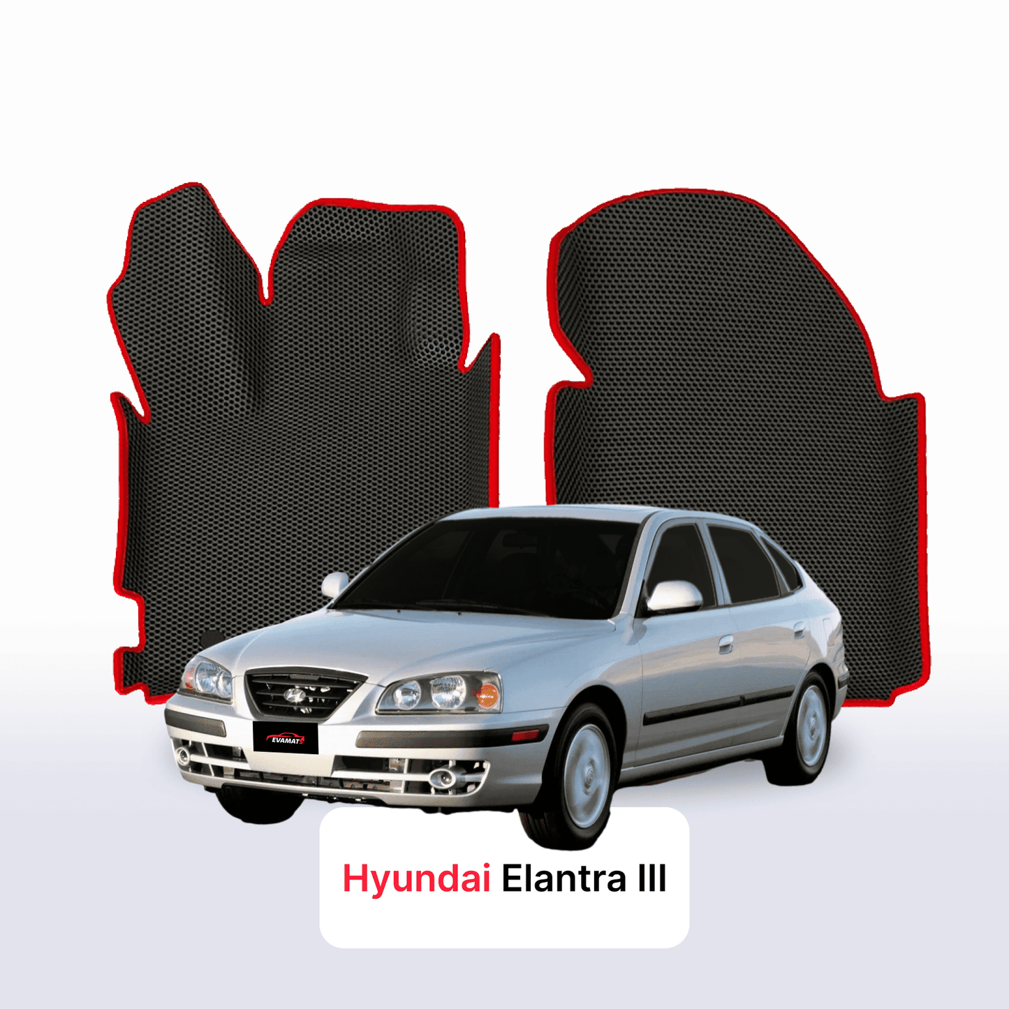 Car mats EVAMATS for Hyundai Elantra(XD2) 3 gen 2000-2010 year LIFTBACK