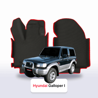 Car mats EVAMATS for Hyundai Galloper 1991-2003 year SUV 3 door
