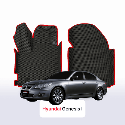 Car mats EVAMATS for Hyundai Genesis 1 gen 2008-2013 year SEDAN