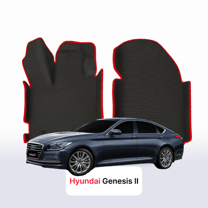 Car mats EVAMATS for Hyundai Genesis 2 gen 2013-2016 year SEDAN