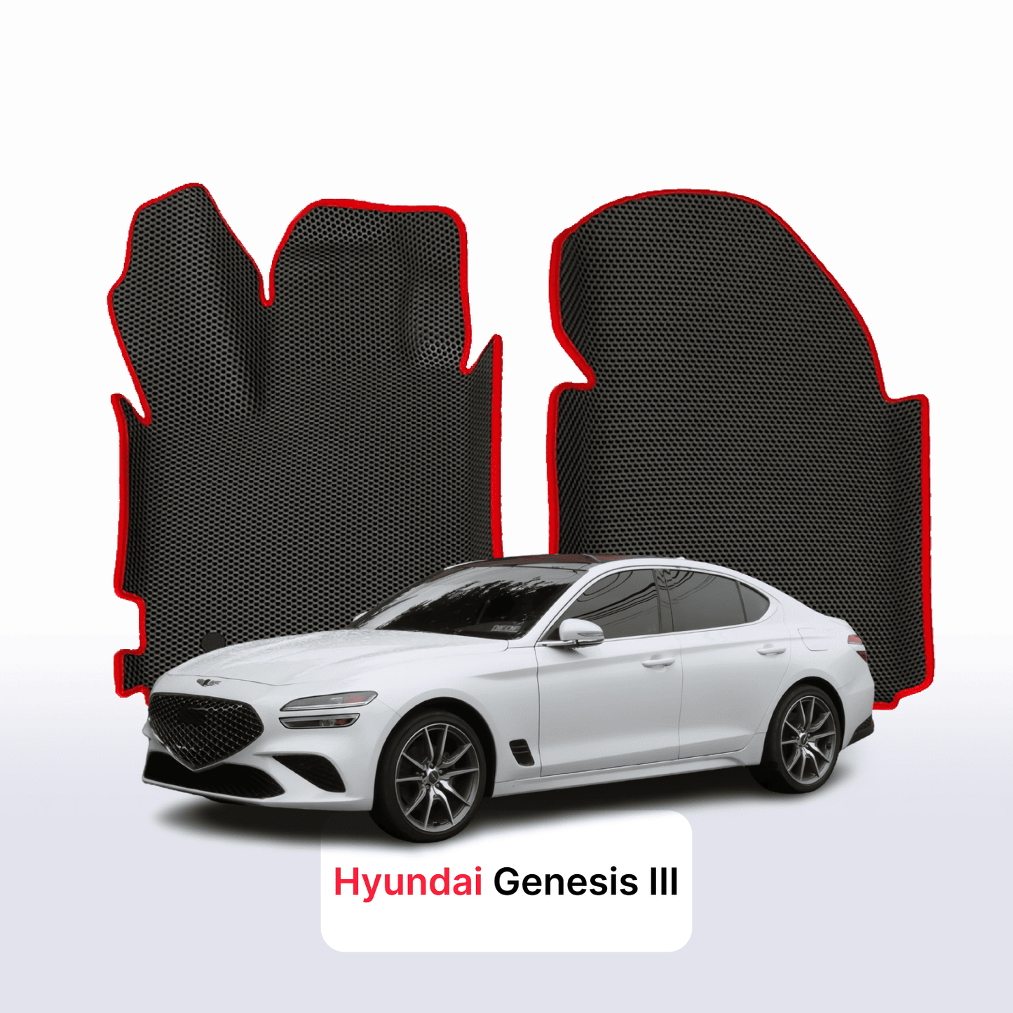 Car mats EVAMATS for Hyundai Genesis(G70) 3 gen 2017-2025 year SEDAN