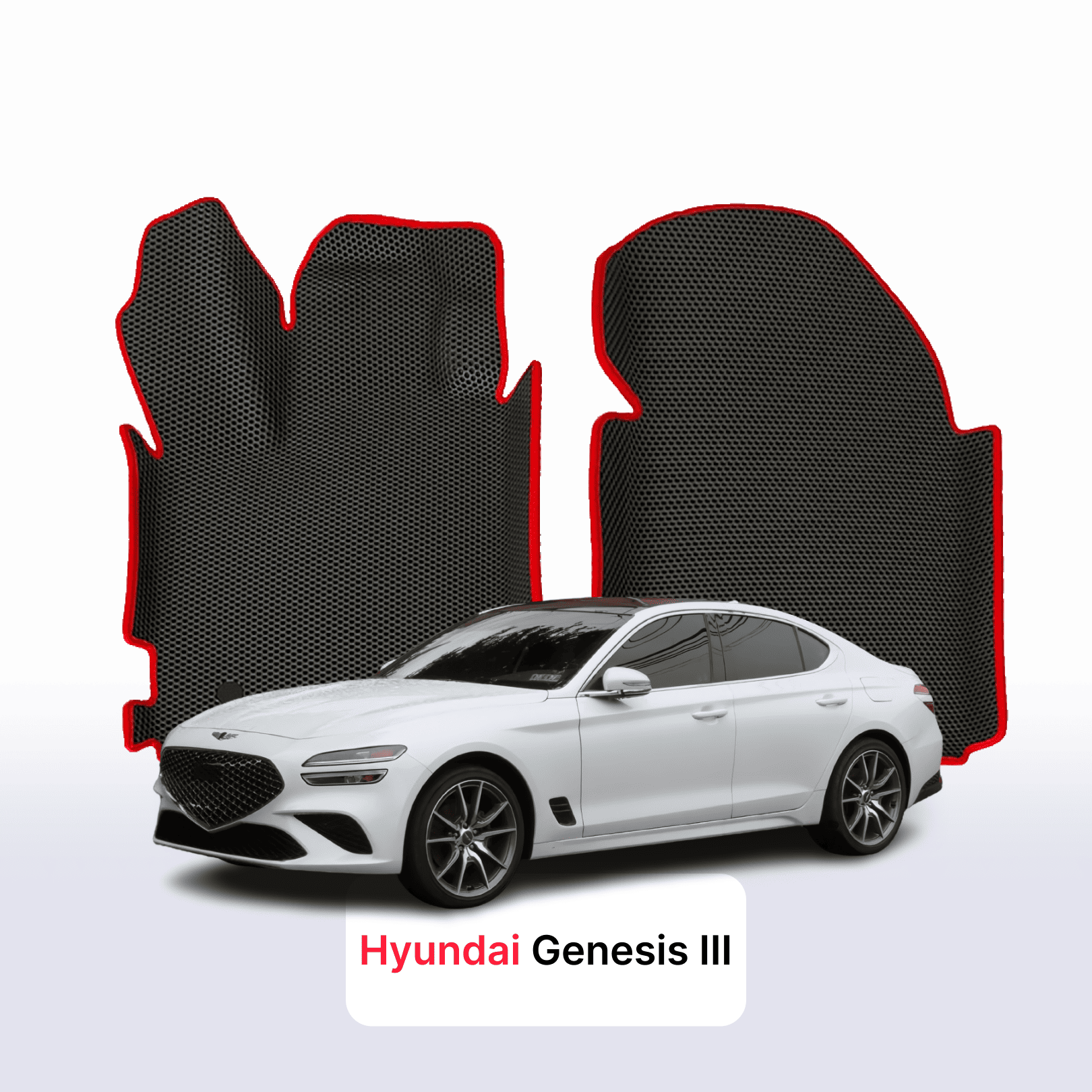 Car mats EVAMATS for Hyundai Genesis(G70) 3 gen 2017-2025 year SEDAN