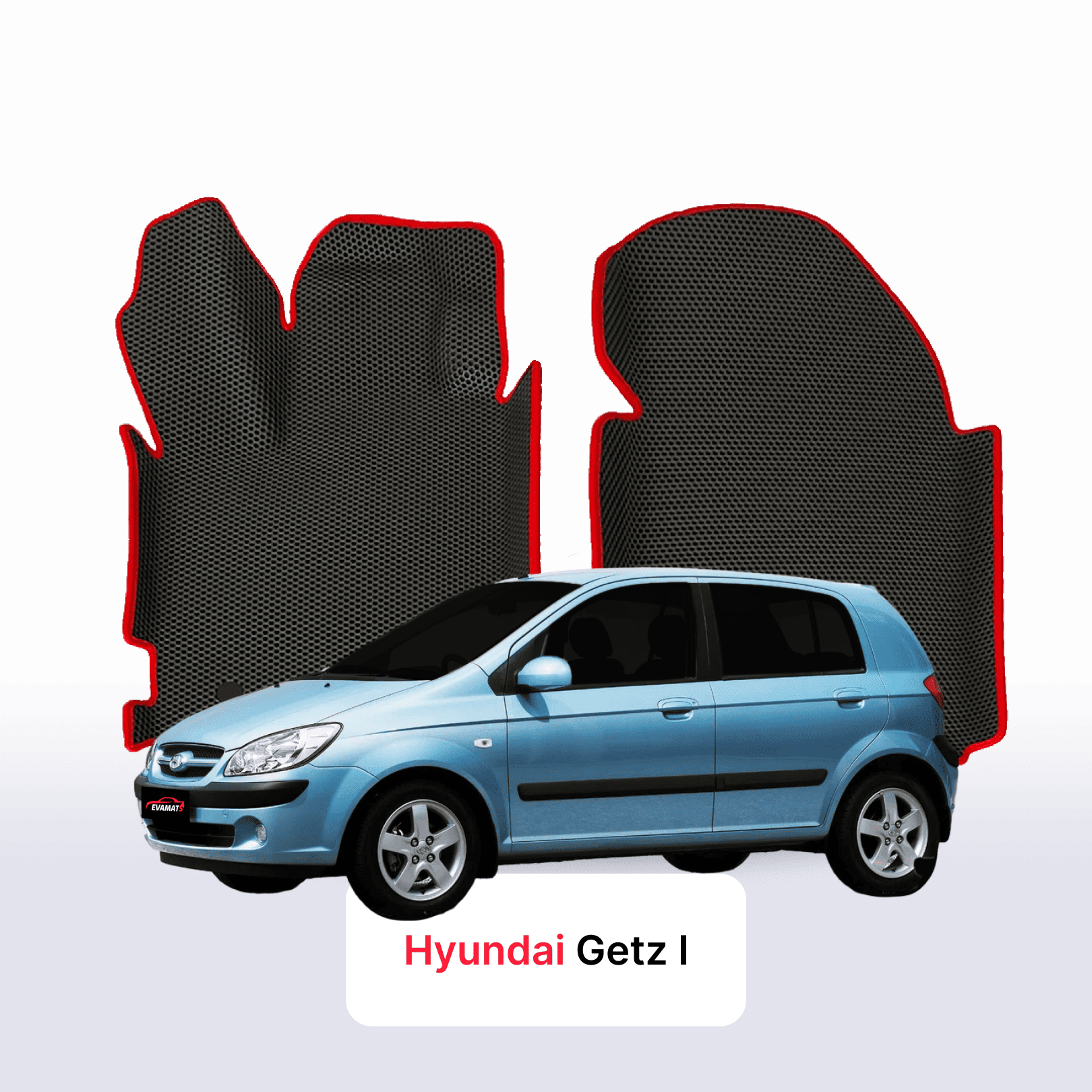 Car mats EVAMATS for Hyundai Getz 1 gen 2002-2011 year HATCHBACK 5 door
