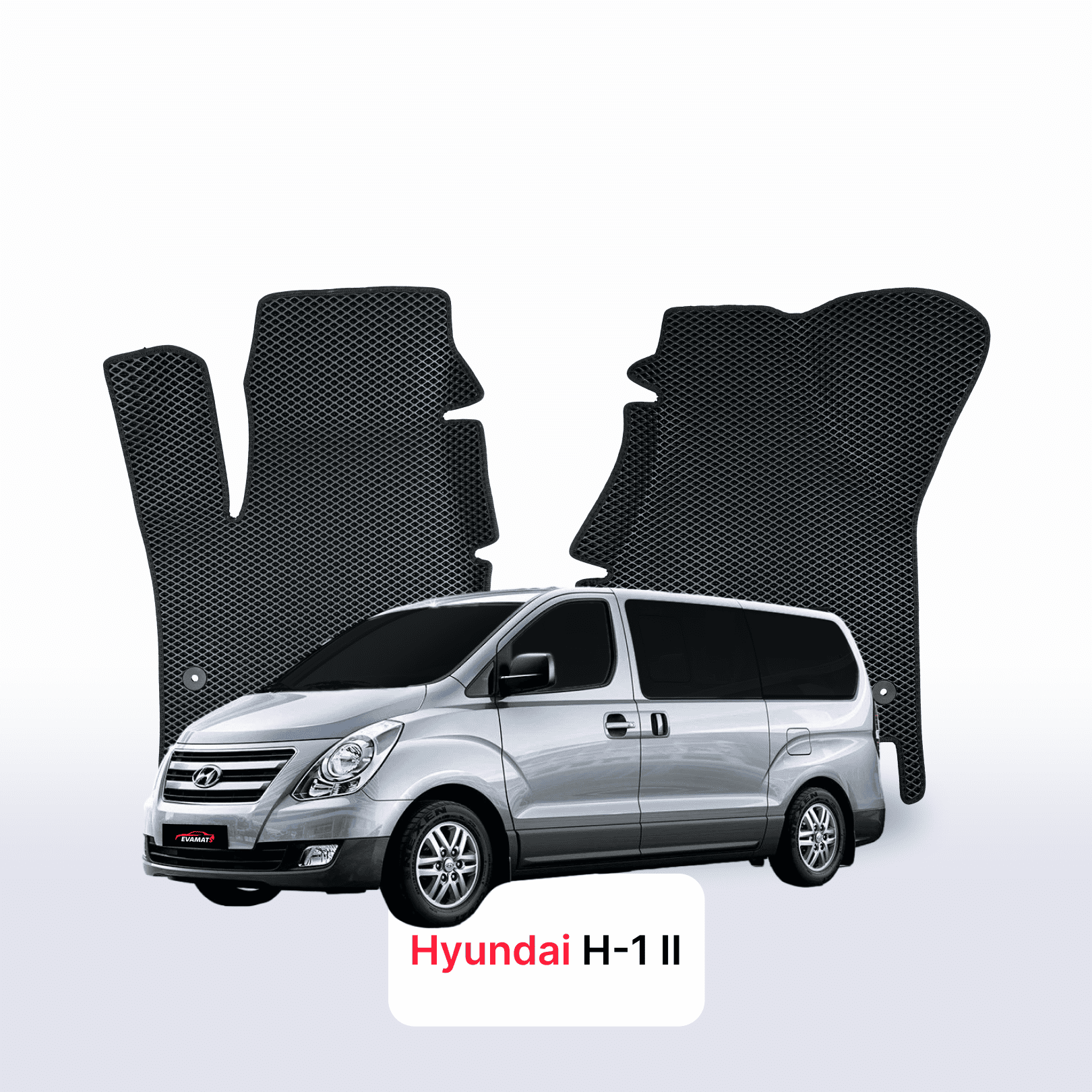 Car mats EVA for Hyundai H-1 2 gen 2007-2023 year MINIVAN