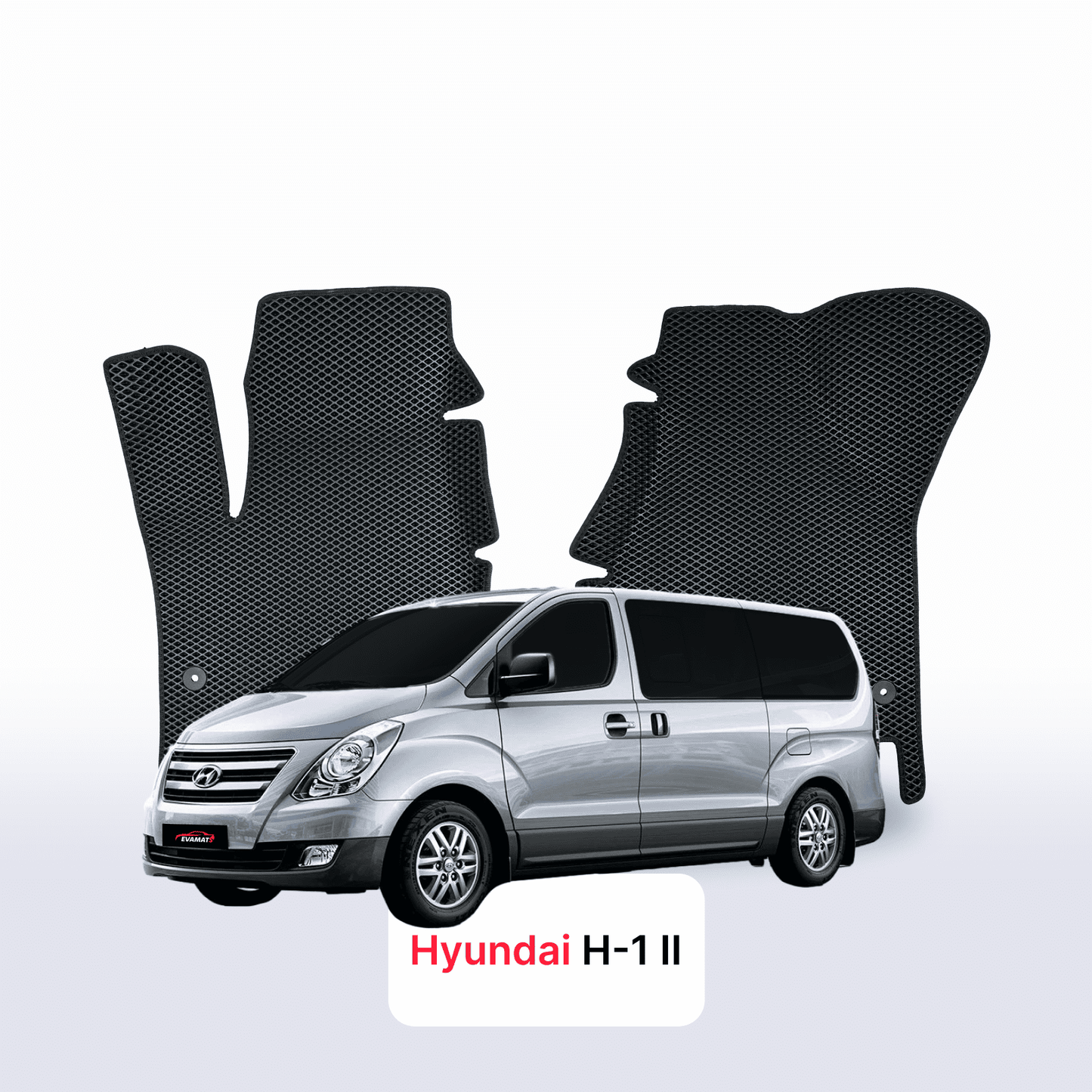 Car mats EVAMATS for Hyundai H-1 2 gen 2007-2023 year MINIVAN